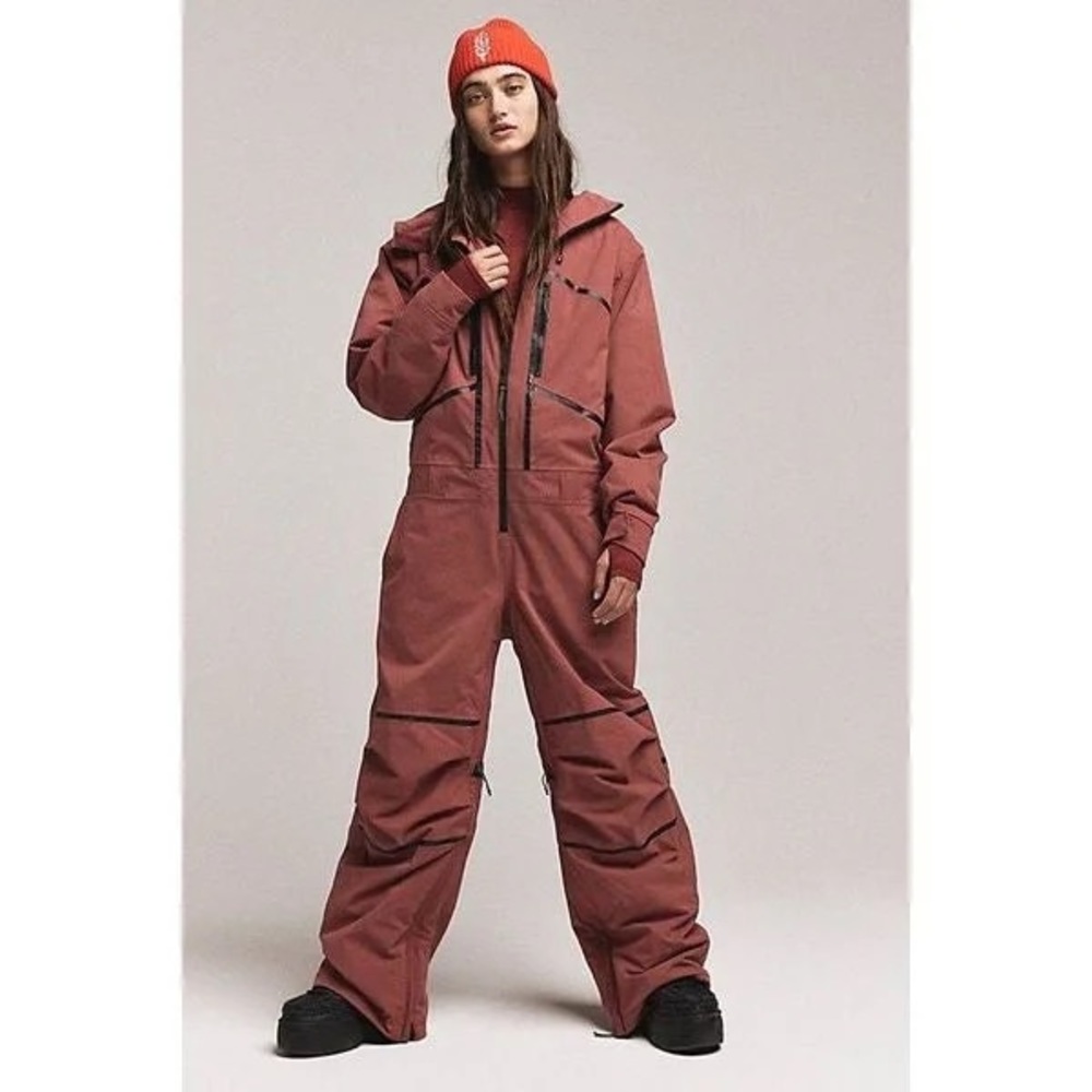Free People FP Movement Inside Edge One Piece Ski Jumpsuit Snow Suit